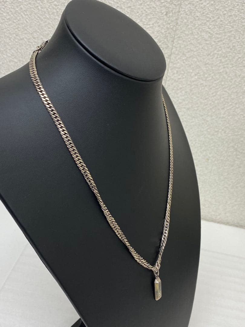 3-3122 シルバー925 Leda SILMA 喜平ネックレス