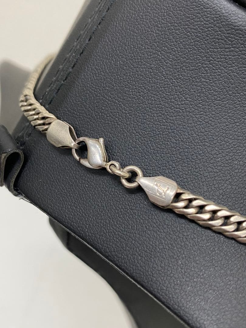 3-3122 シルバー925 Leda SILMA 喜平ネックレス