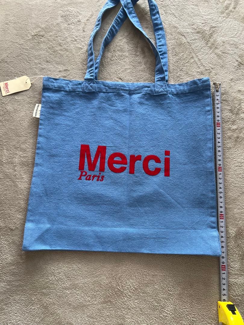 Merci ベージュ トートバッグ