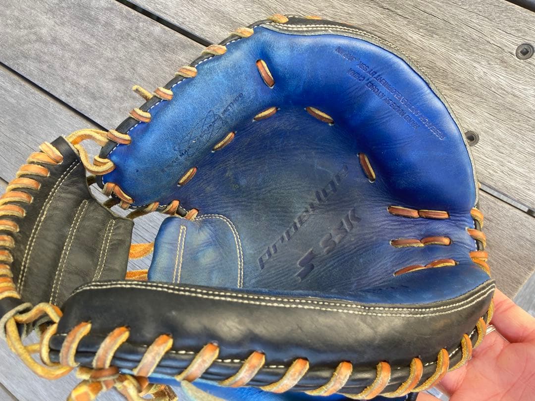 野球 エスエスケイ 軟式キャッチャーミット プロエッジ 梅野隆太郎型