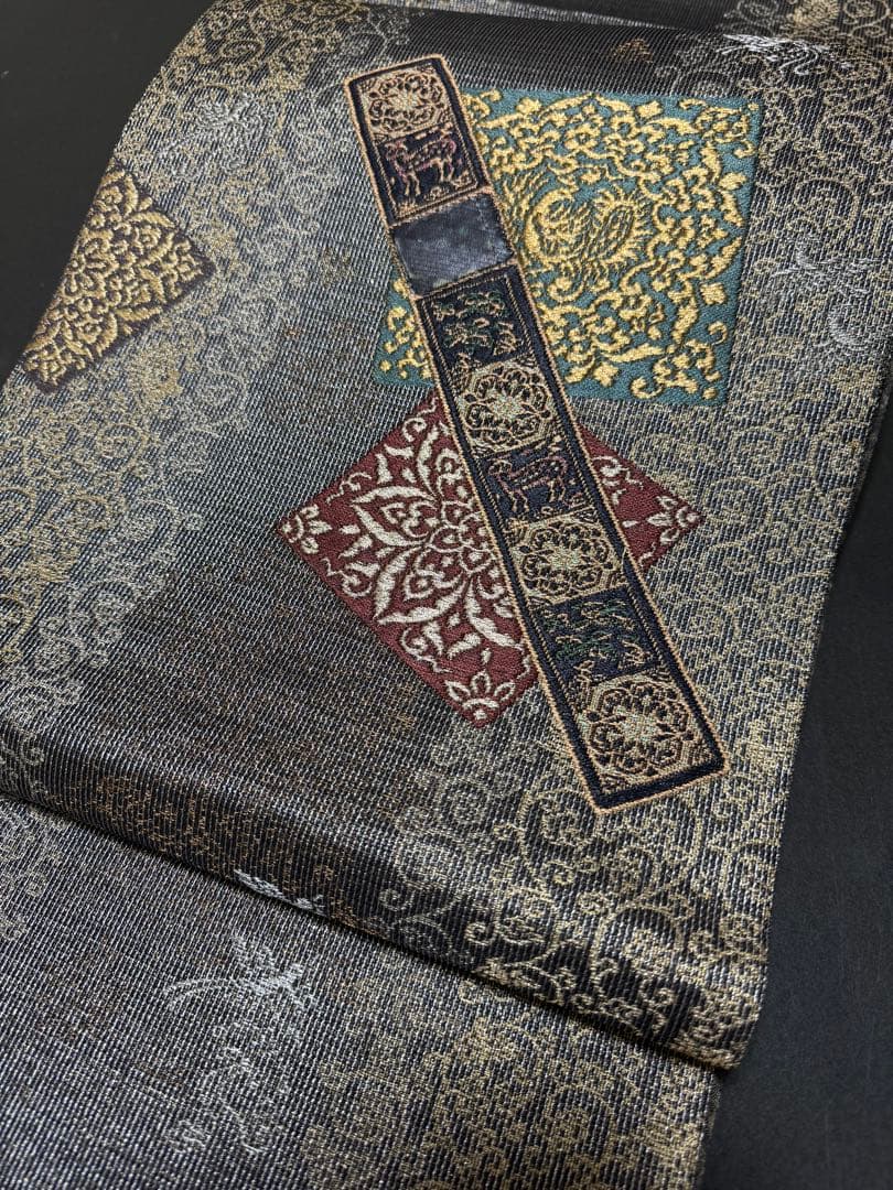 【極上新品】西陣名家織元「誉田屋源兵衛」謹製 小石丸「繭」「五十奏織」