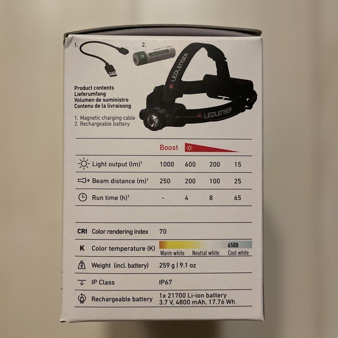 新品 LEDLENSER H7R CORE ヘッドランプ