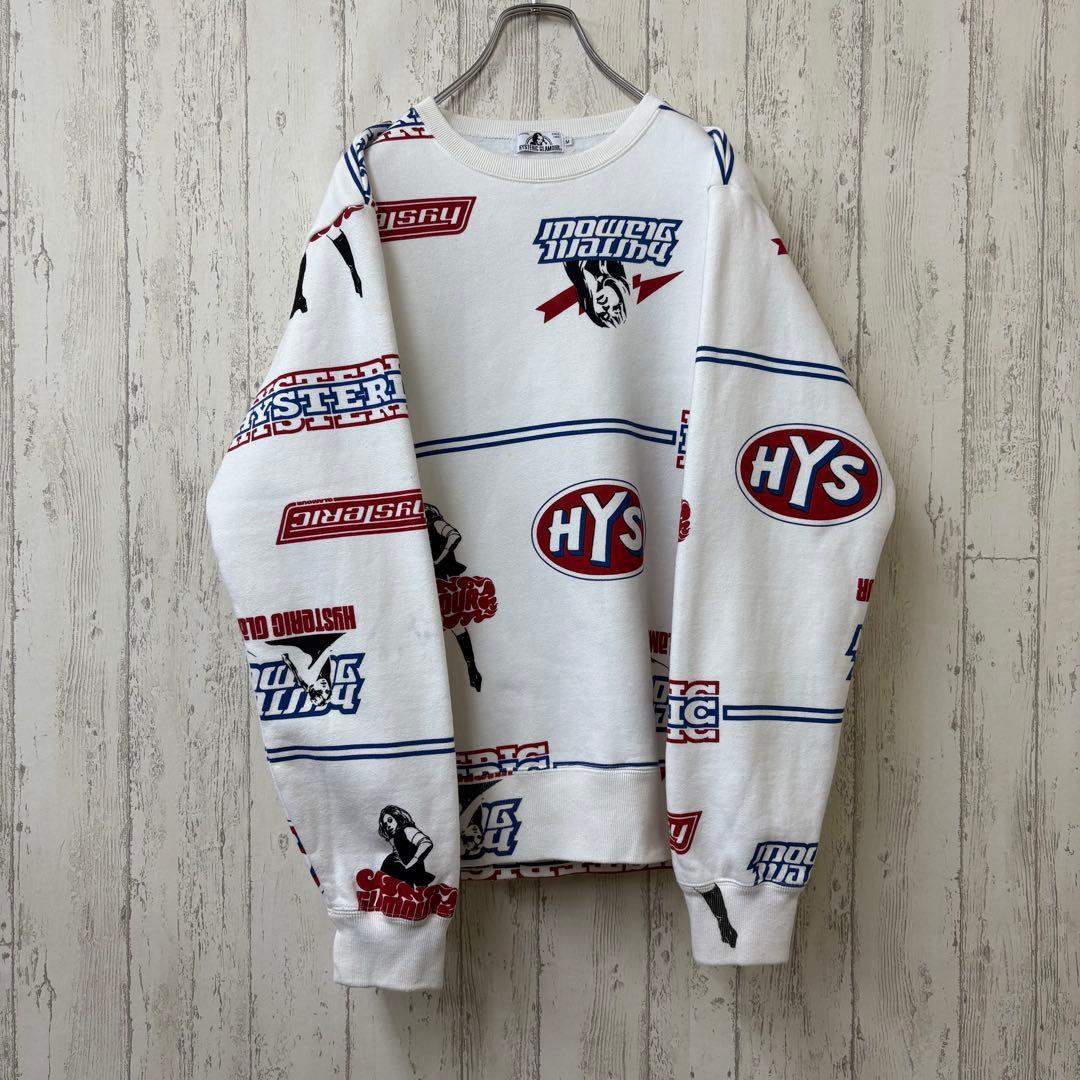 【激レア】ヒステリックグラマー　スウェット　トレーナー　完売モデル　ゆるだぼ