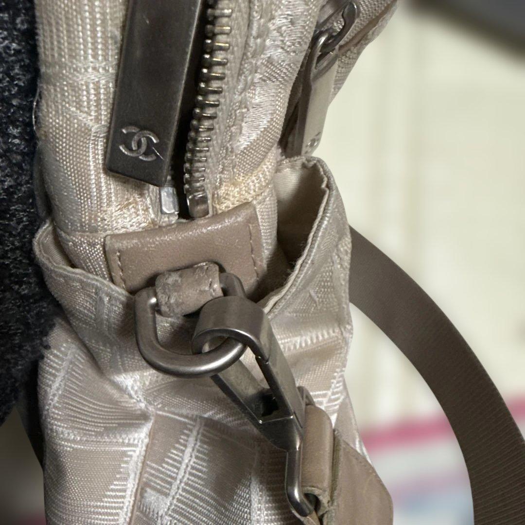 CHANEL ニュートラベルライン 2ｗａｙ ベージュ ショルダーバッグ