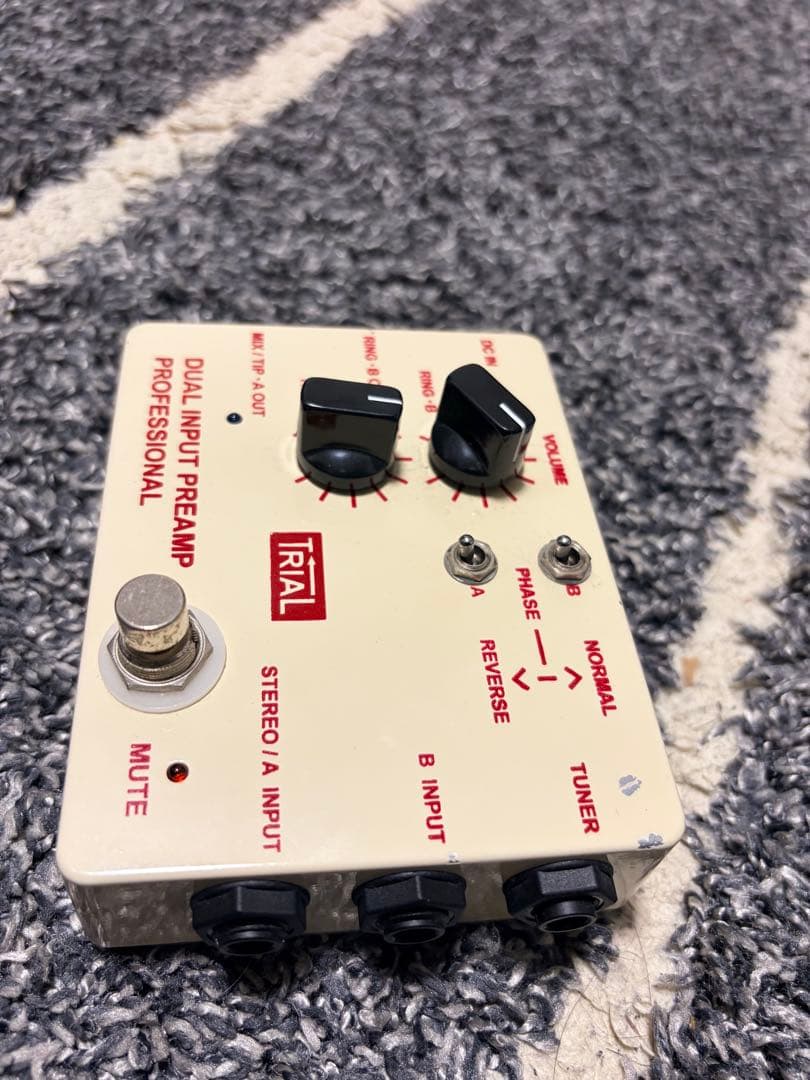 TRIAL DUAL INPUT PREAMP PROFESSIONAL 完動品