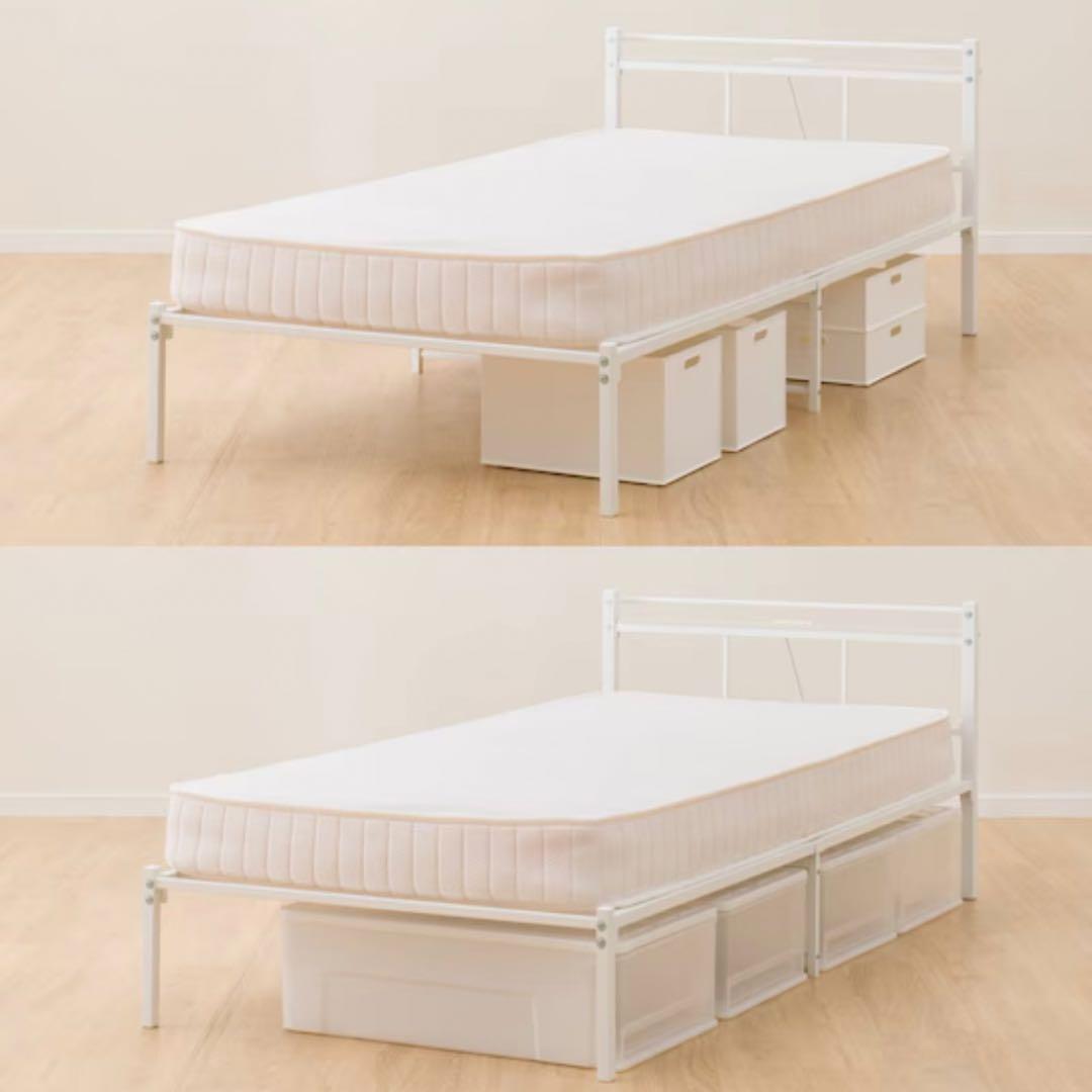 シングルパイプベッドフレーム