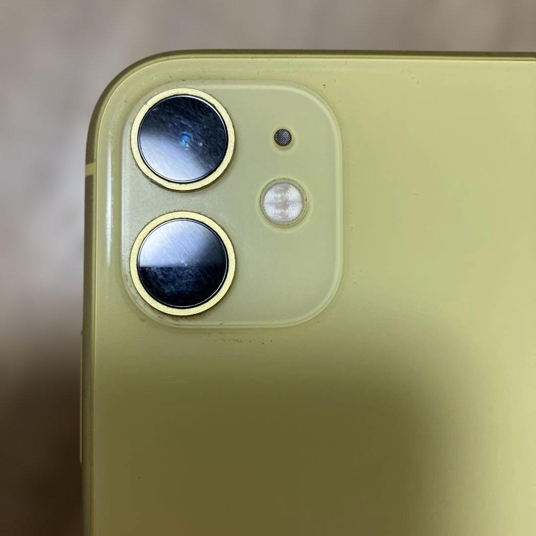 Apple iPhone 11 128GB イエロー　【初期化済み】　箱無し