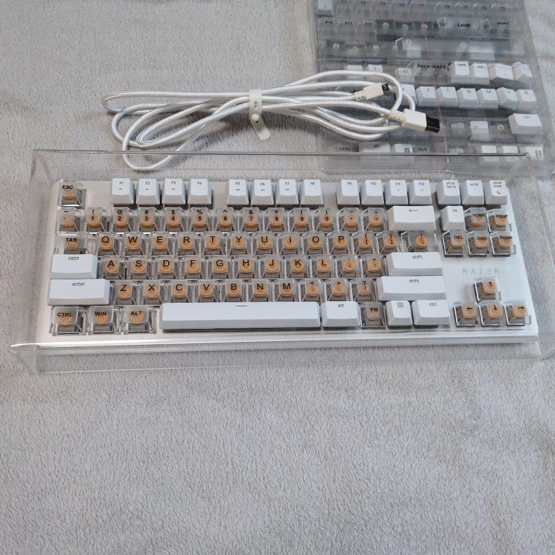 RAZER メカニカルキーボード キーキャップ　キーボードケース　３点セット