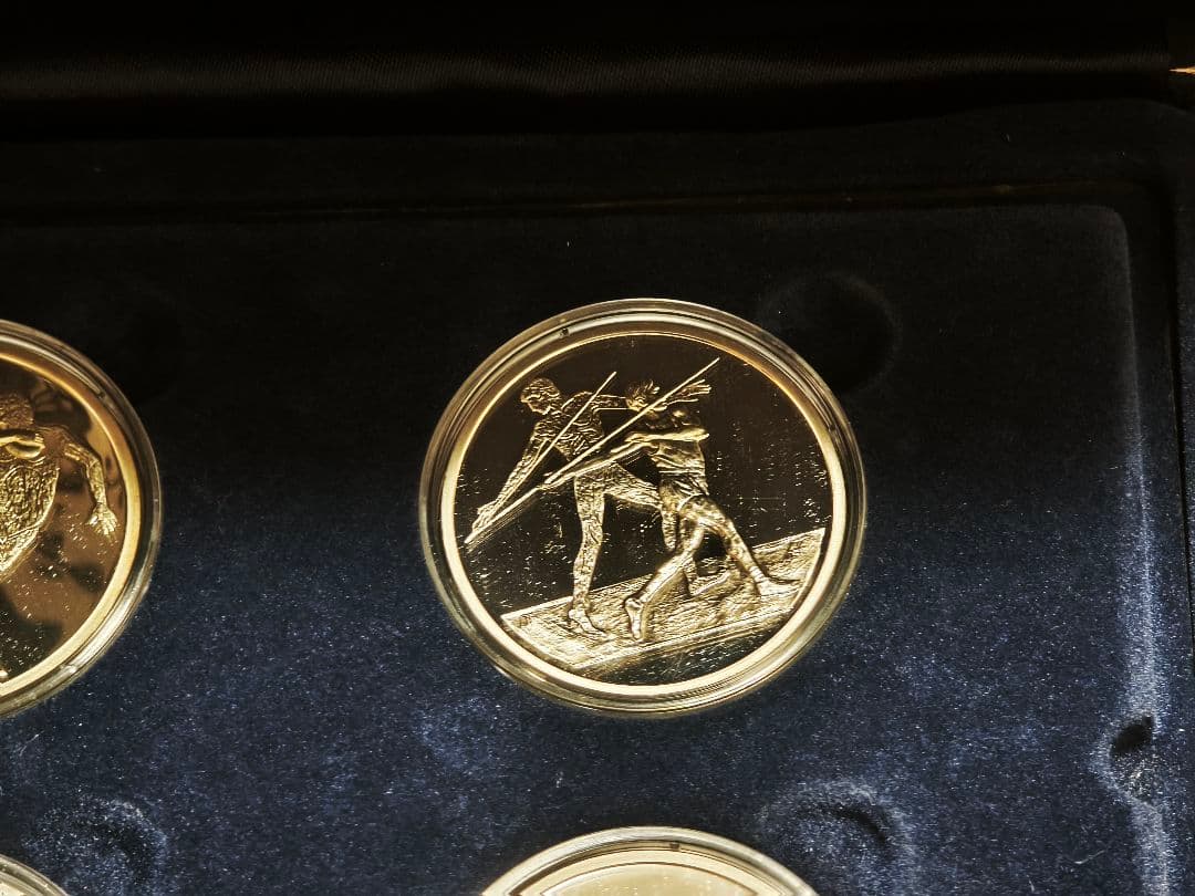 アテネオリンピック記念銀貨　プルーフセット 銀正味188.7g