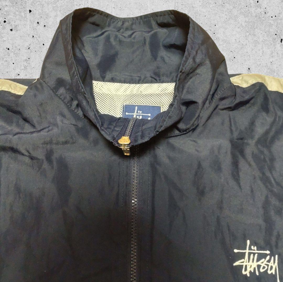 STUSSY SPORT 90s ナイロン ジャケット OLD 刺繍 USA製