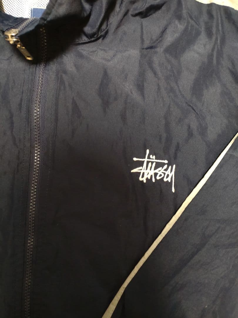 STUSSY SPORT 90s ナイロン ジャケット OLD 刺繍 USA製