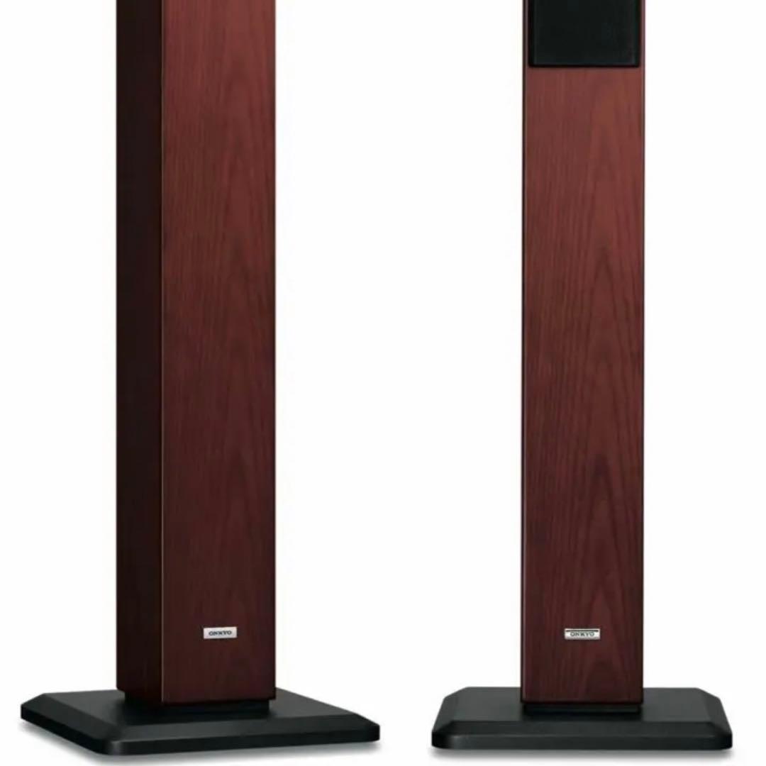 【2本組】新品ONKYO 2wayスピーカー ペア D-108E(D) 木目調