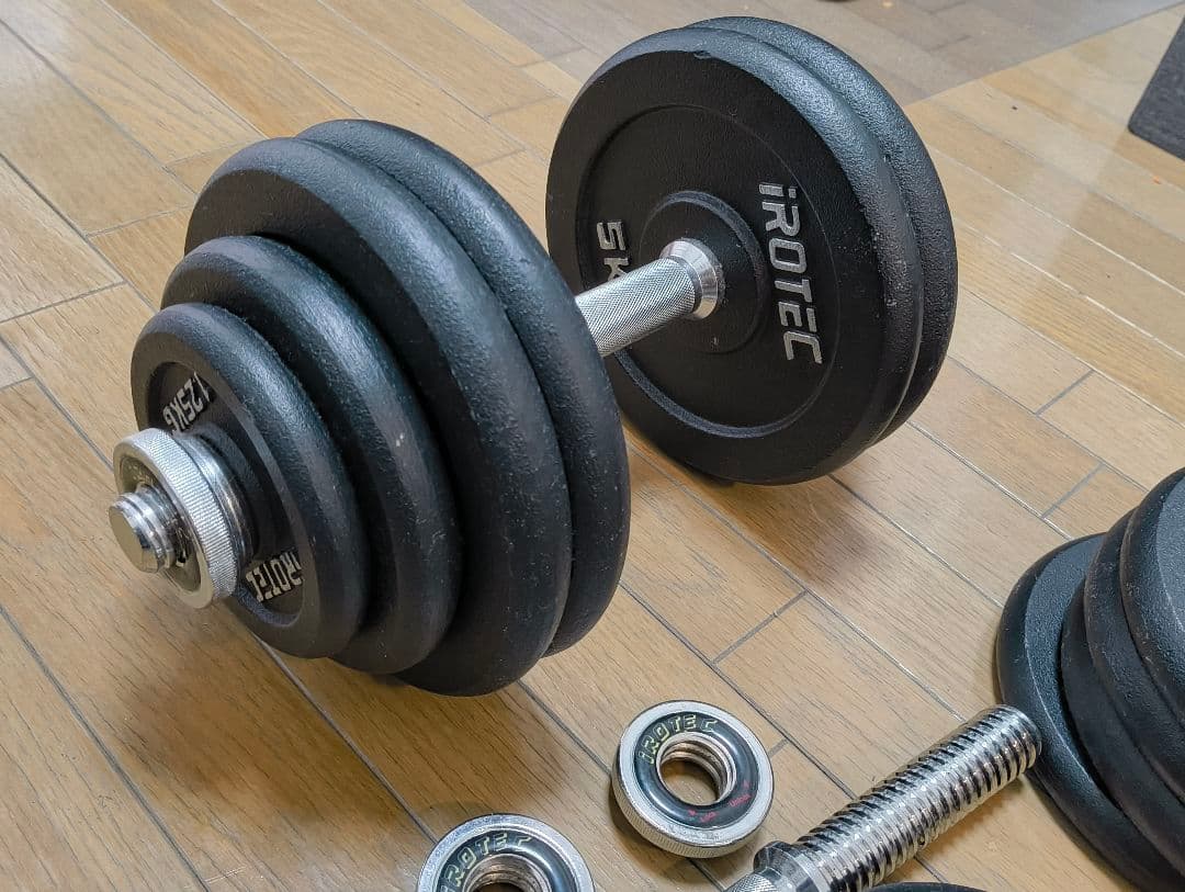 バロン　iROTEC 可変式ダンベルセット 60KG(片手30KG)A