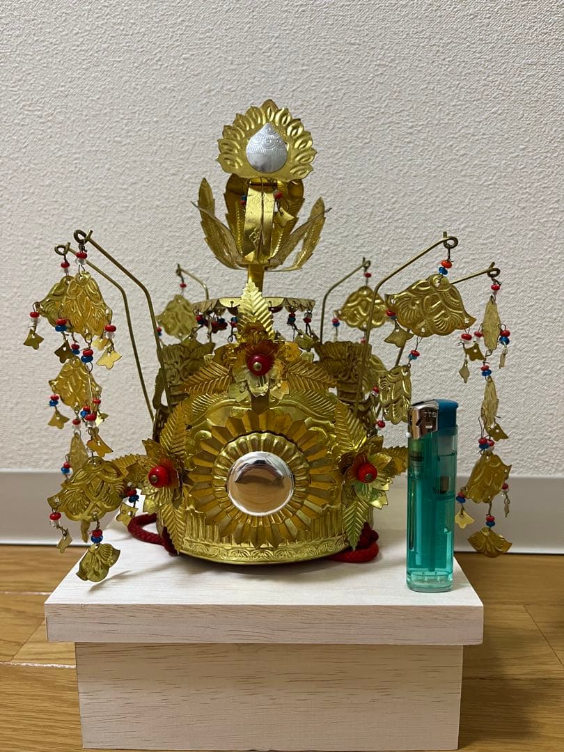 巫女　コスプレ　小道具　装束　天冠　冠　神具巫女舞　能面　日本舞踊　神楽　歌舞伎