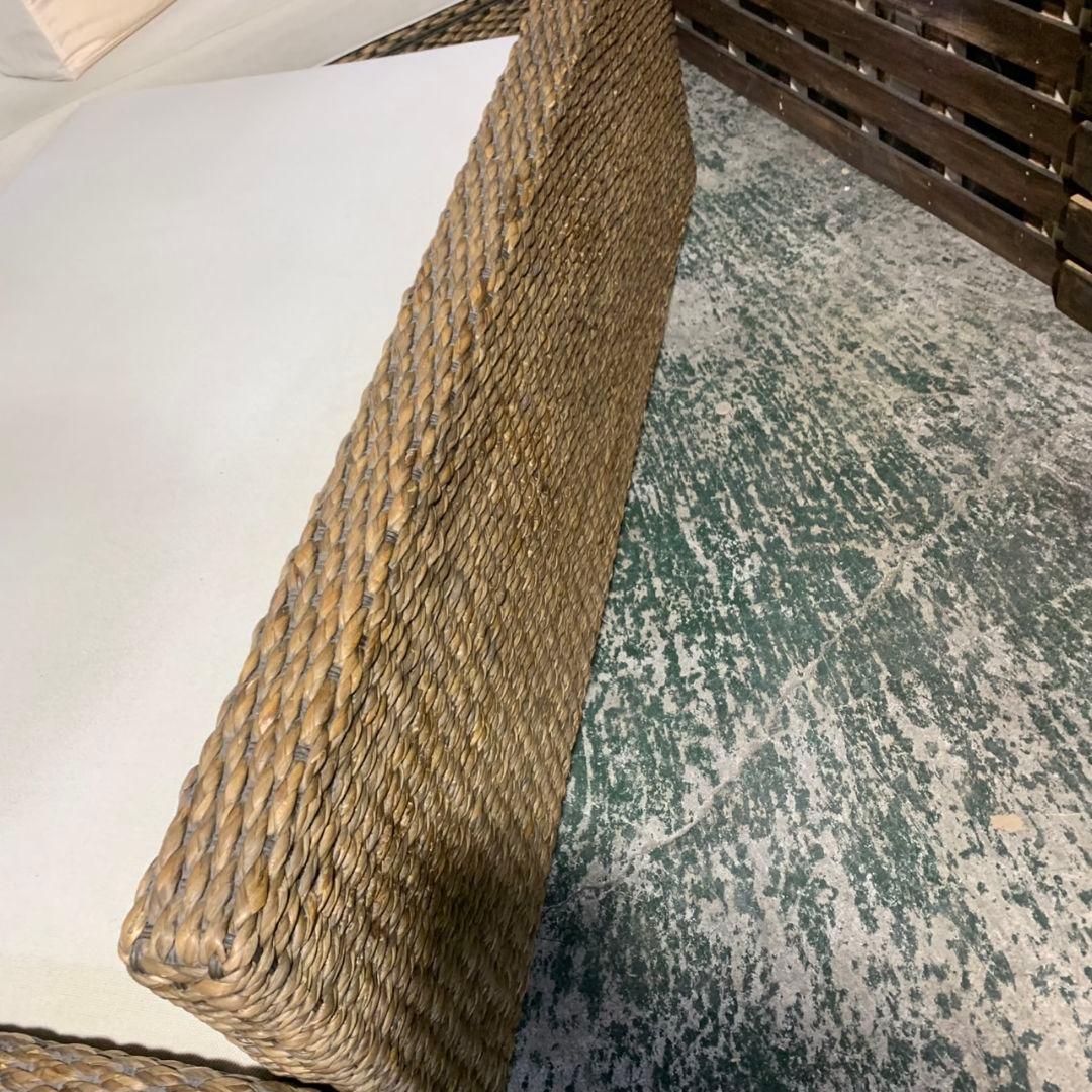 きょうこ 直接引取 H619\" アジアンソファ L型 ファブリック