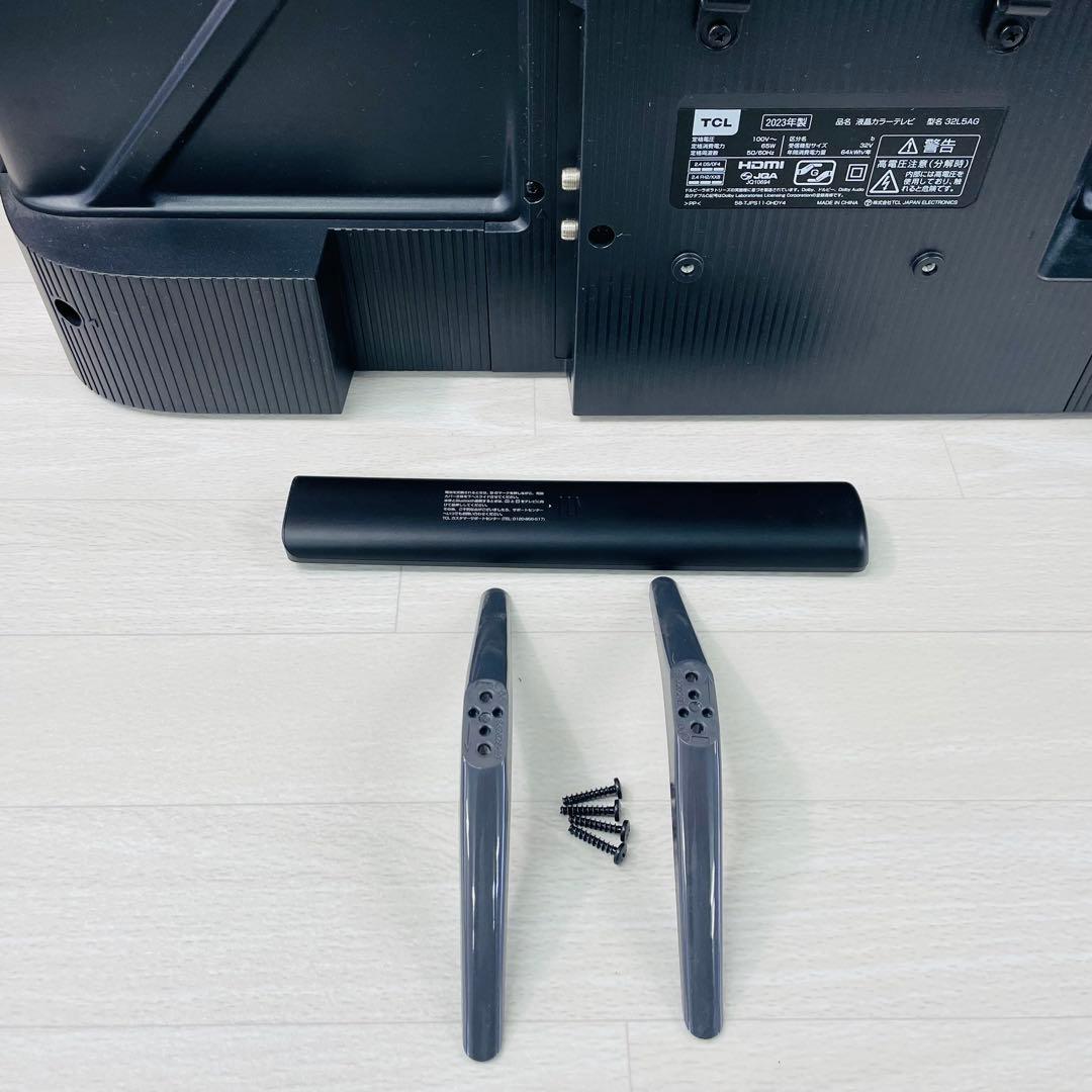 ■使用頻度少■　TCL テレビ ネット動画対応 チューナー内蔵 32型