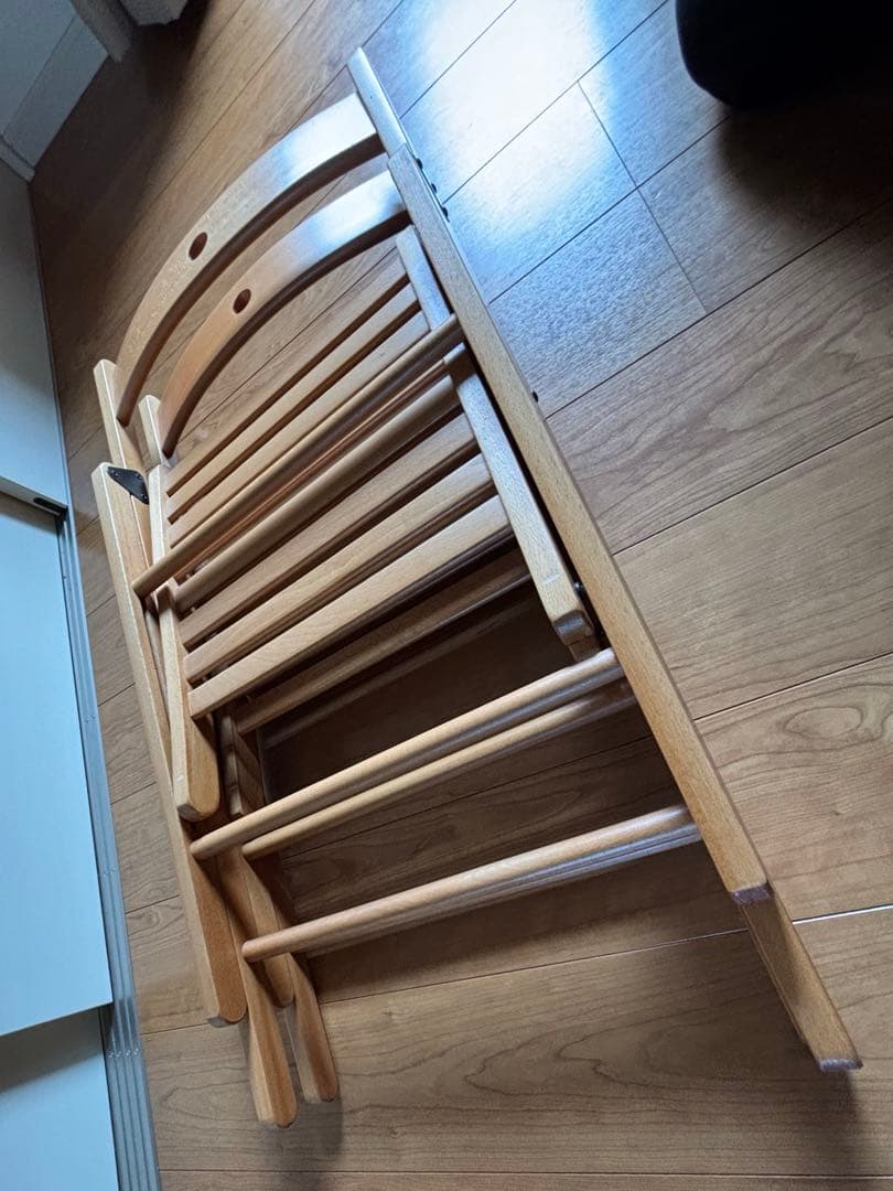 【IKEA】　FRÖSVI フロースヴィ　折りたたみチェア　2脚セット