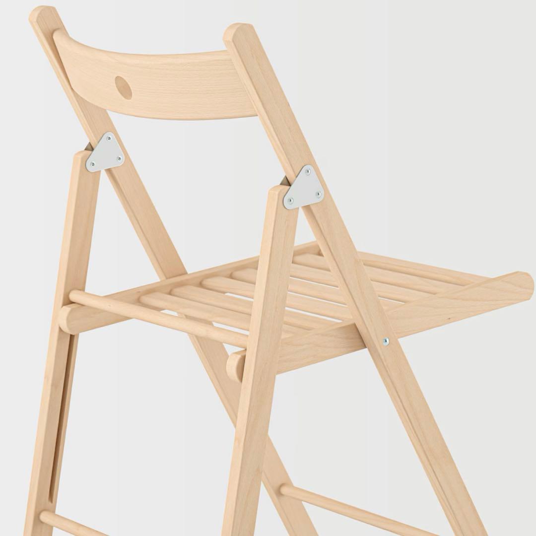 【IKEA】　FRÖSVI フロースヴィ　折りたたみチェア　2脚セット