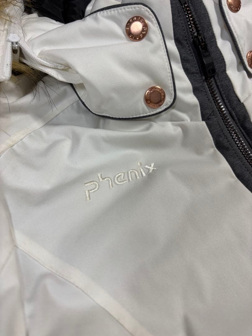 phenix ホワイトスキーウェア Mサイズ