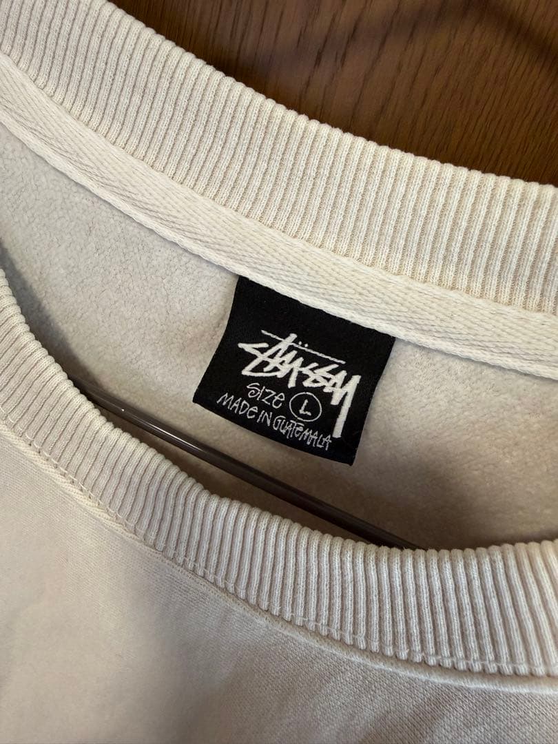 【即日！匿名配送】 Stussy ダイスプリント スウェット トレーナー 裏起毛