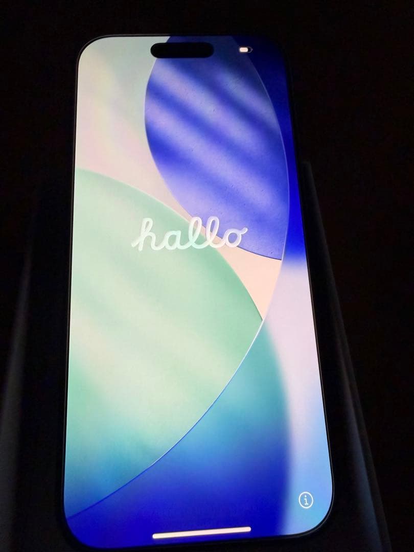 iPhone17pro 256GB ディープブルー✳︎未使用に近い✳︎明日発送