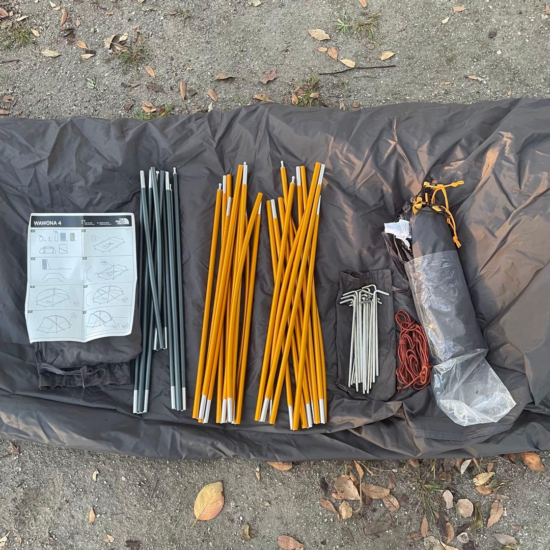 【廃盤✨美品】　ノースフェイス　ワオナ4 WAWONA4 軽量簡単設営