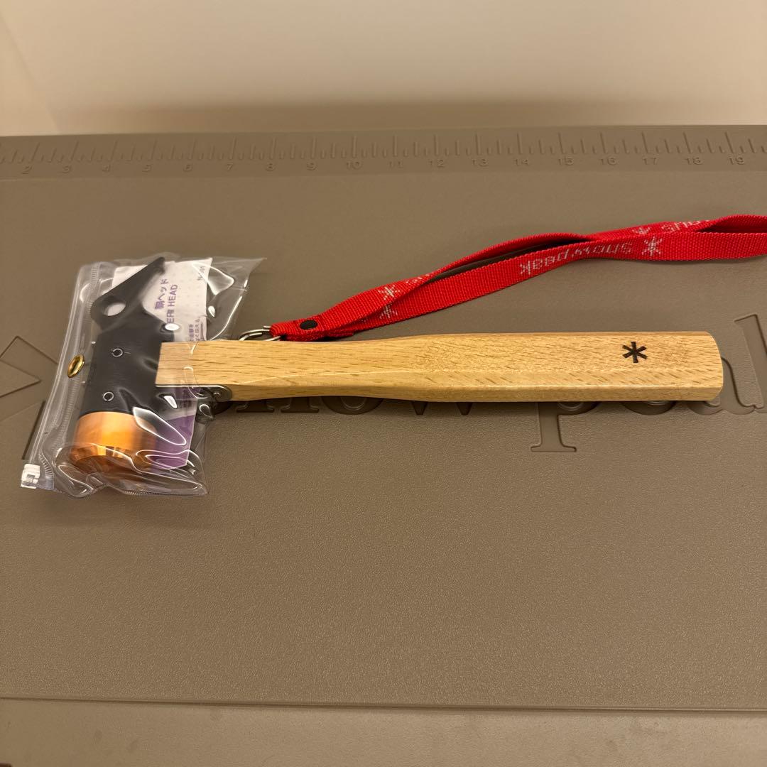 新品未使用　スノーピーク ペグハンマー＋ソリッドステーク＋収納ケースせセット