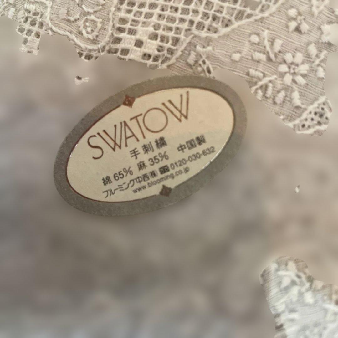 最高級　刺繍ハンカチ　スワトウSWATOW 最高級と言われるハンカチ3枚入り
