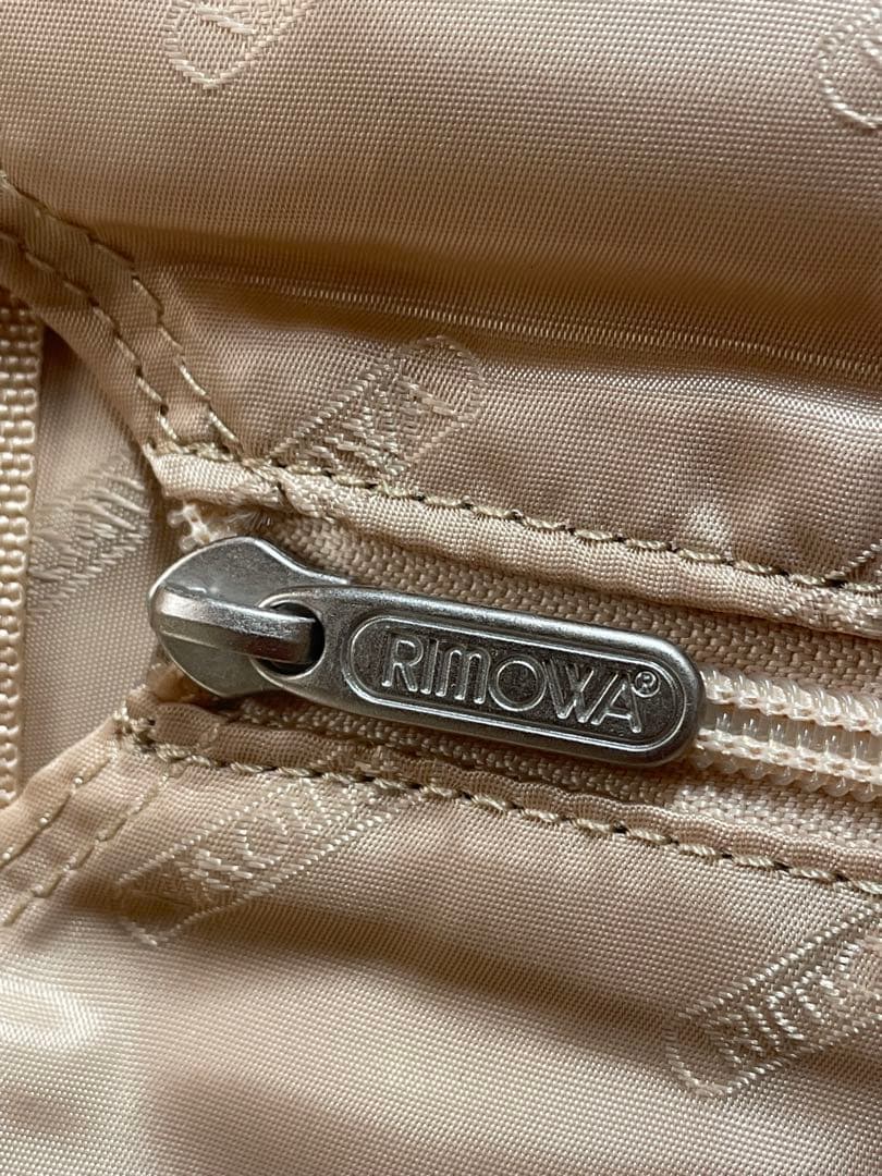 【超希少】RIMOWA/リモワ純正ガーメントバッグベージュ（定価15000円）