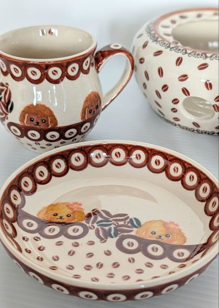 ポーリッシュポタリー コーヒー セット✩˚。⋆