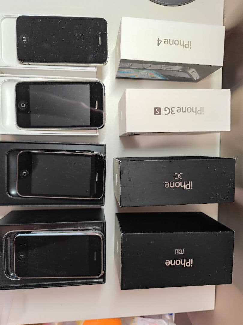 値下げ中！【希少:4台セット】iPhone初代・iPhone3Gその他