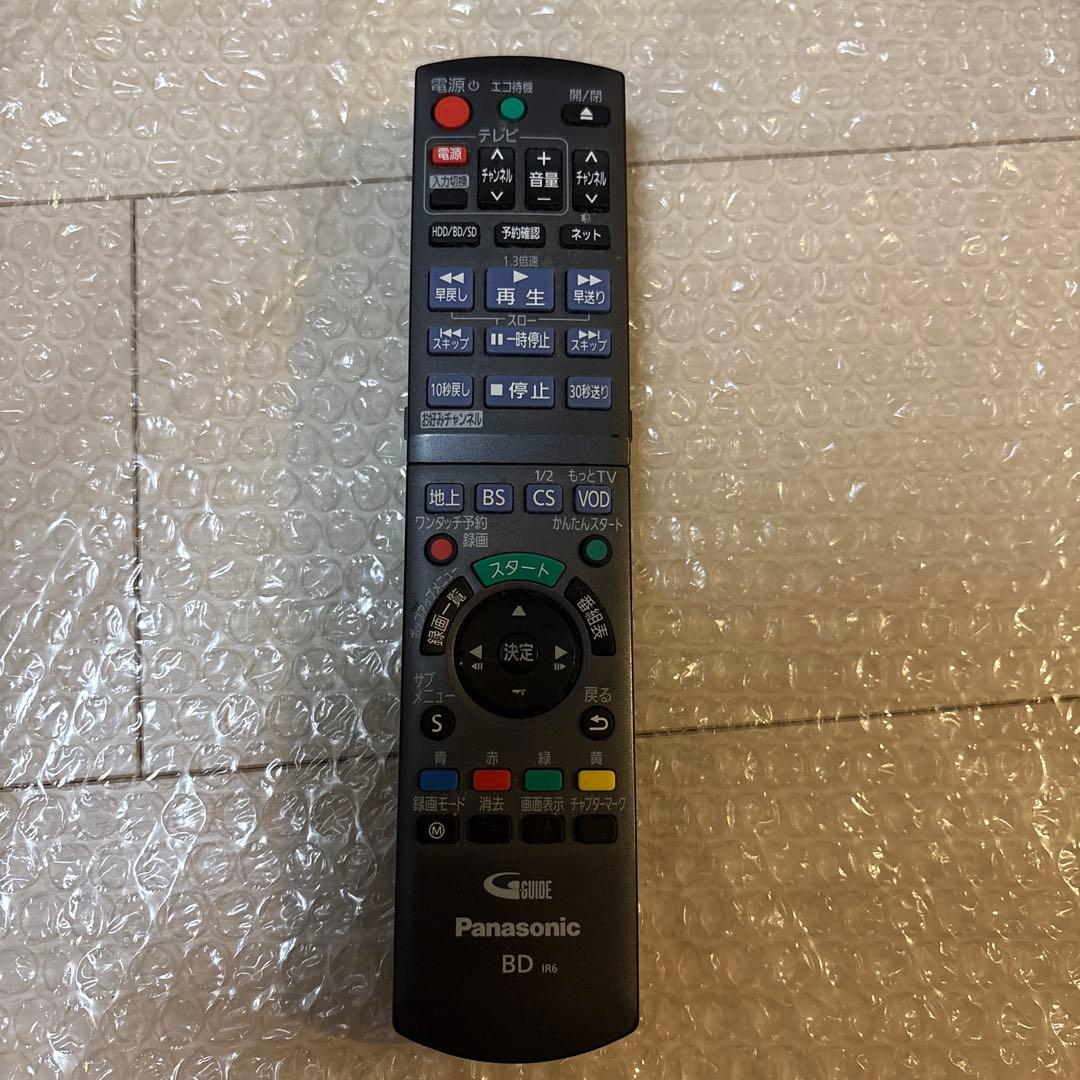 パナソニック DIGA DMR-BWT620 ブルーレイレコーダー 2012年製