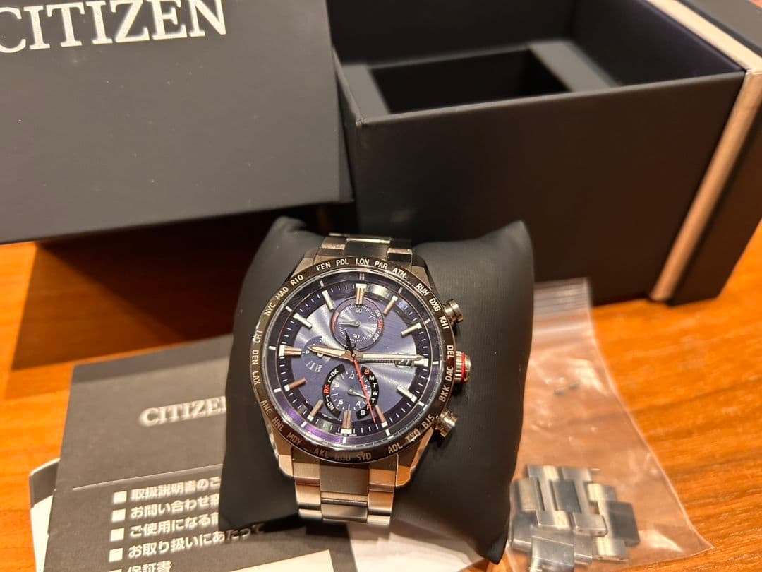 美品！CITIZEN　腕時計　AT8186-51L エコドライブ