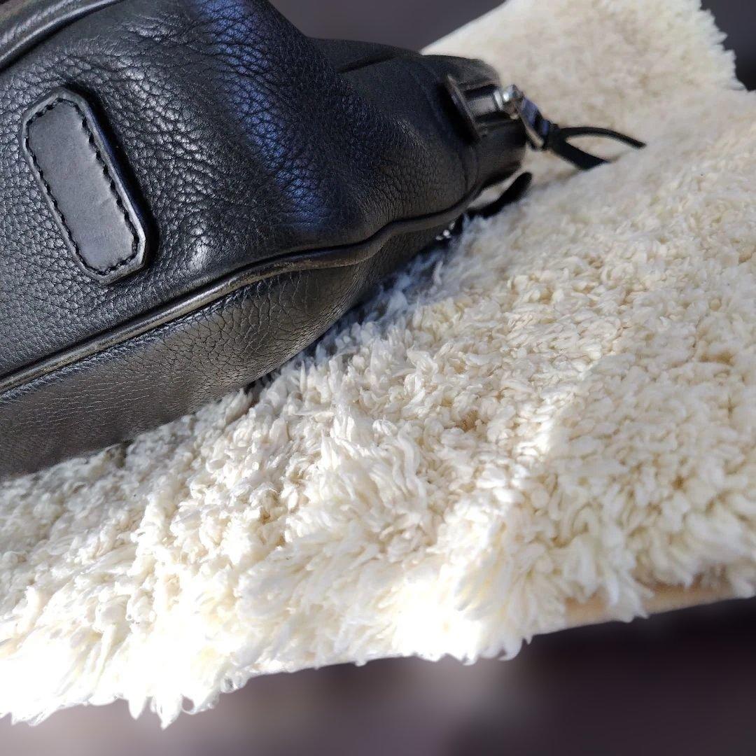 dunhill 黒 レザー ビジネスバッグ