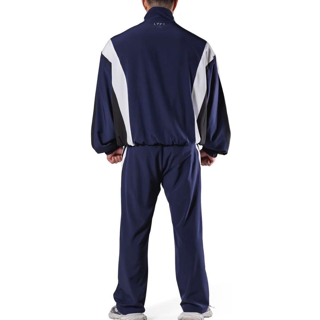 【セットアップ】LYFT 2LINE OVERSIZE TRACK JACKET