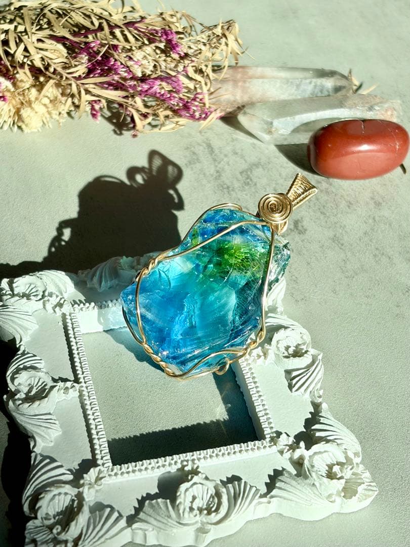 アンダラクリスタル ブルー　グリーン ★N4★