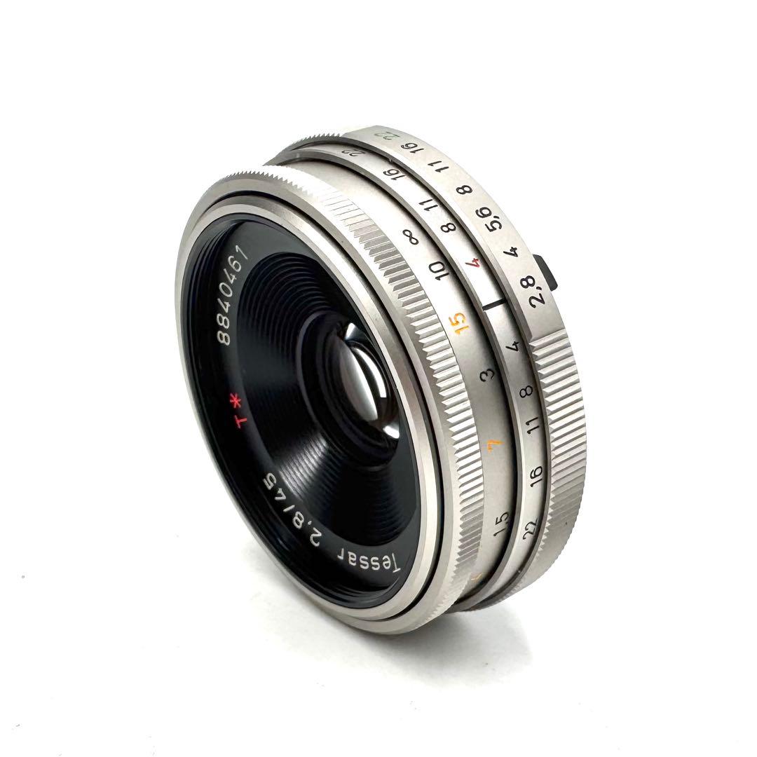 極美品 CONTAX Tessar T* 45mm F2.8 100 Jahre