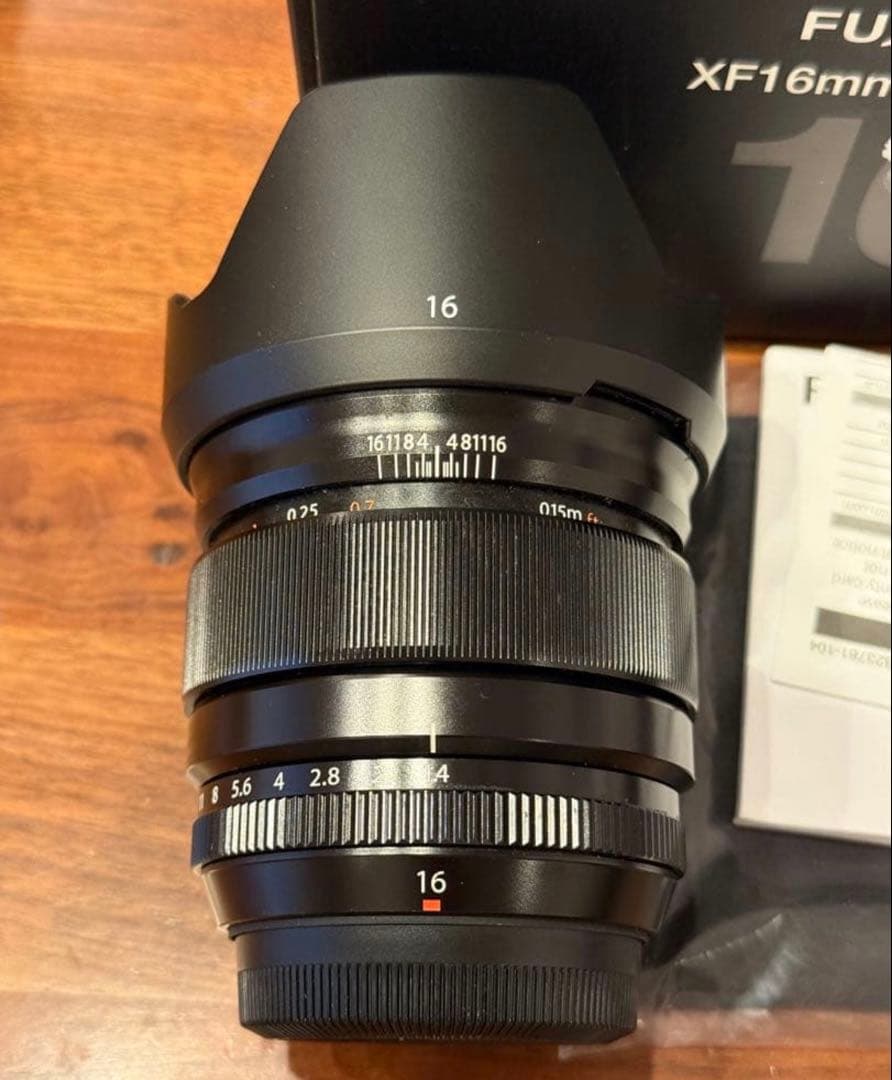 Fujinon XF16mmF1.4 R WR レンズ