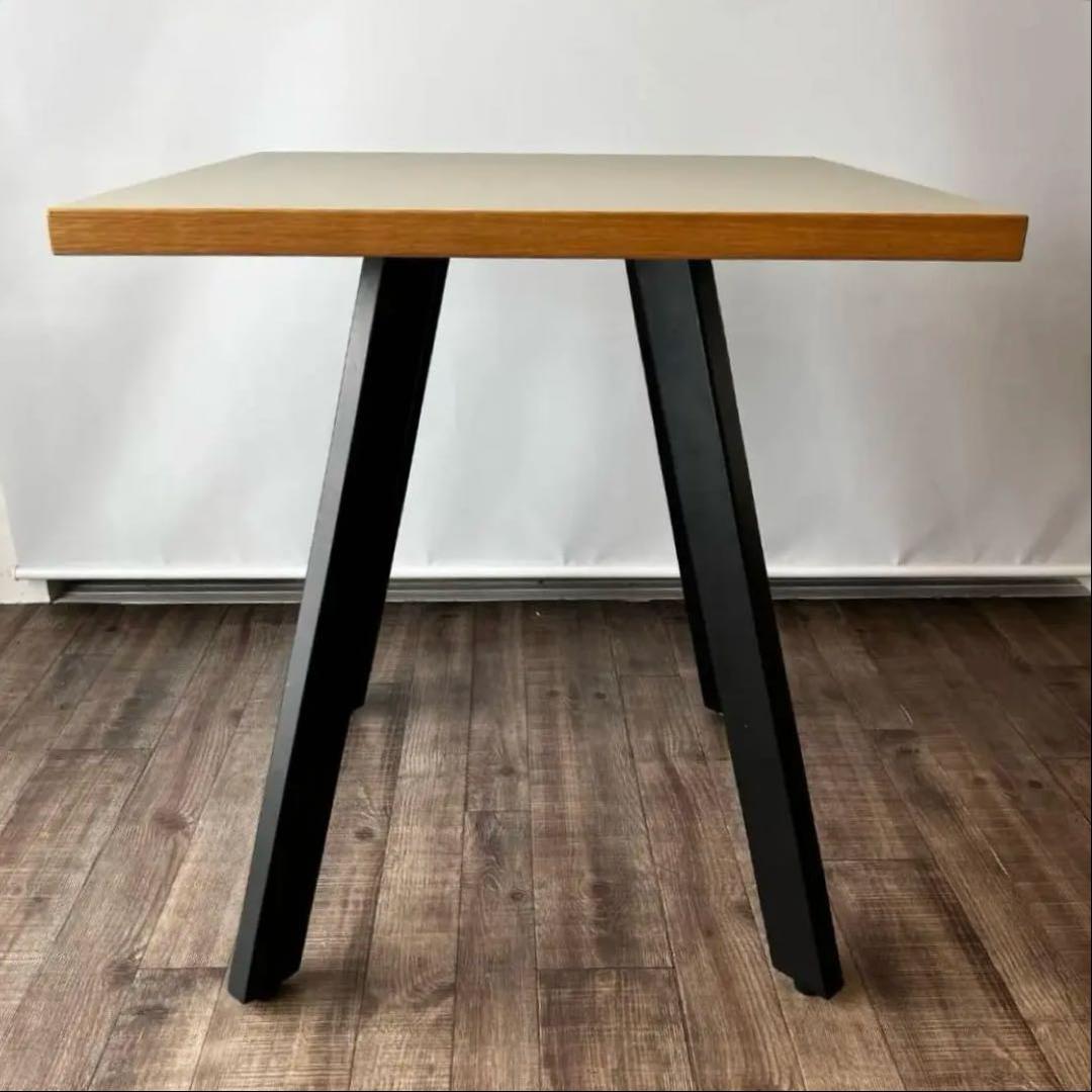 かなでもの リノリウム カフェテーブル　スクエア　650mm