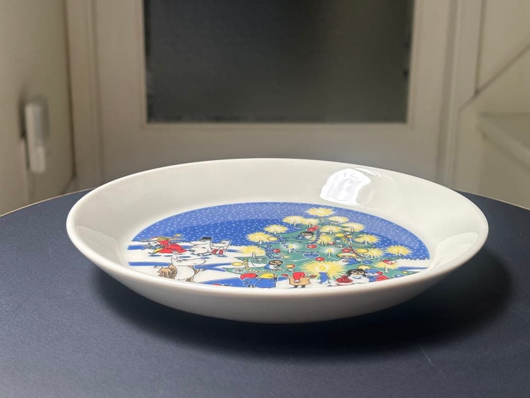 アラビア　ムーミン　コレクターズ　プレート　ドローイング　クリスマス