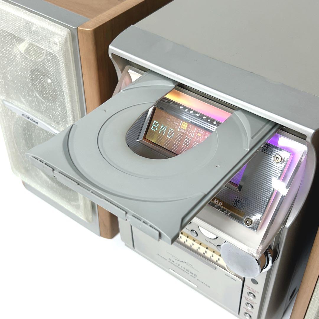 【極美品】Victor UX-Z11WMD CD MD カセット　ミニコンポ