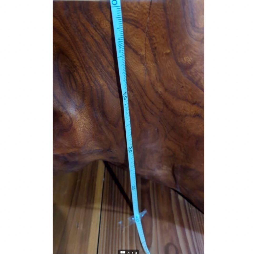 無垢材 自然木座卓 約120cm x 80cm