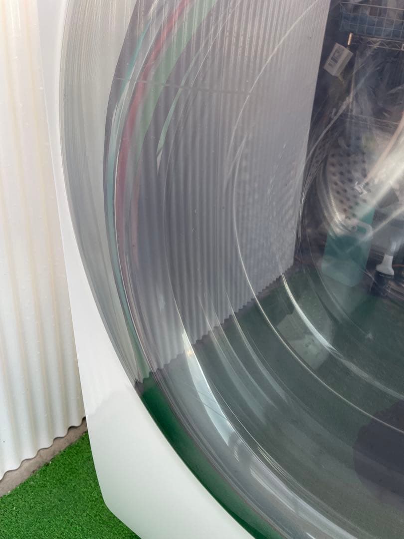 932アクア まっすぐドラム 12kgドラム式洗濯機 ヒートポンプ タッチパネル