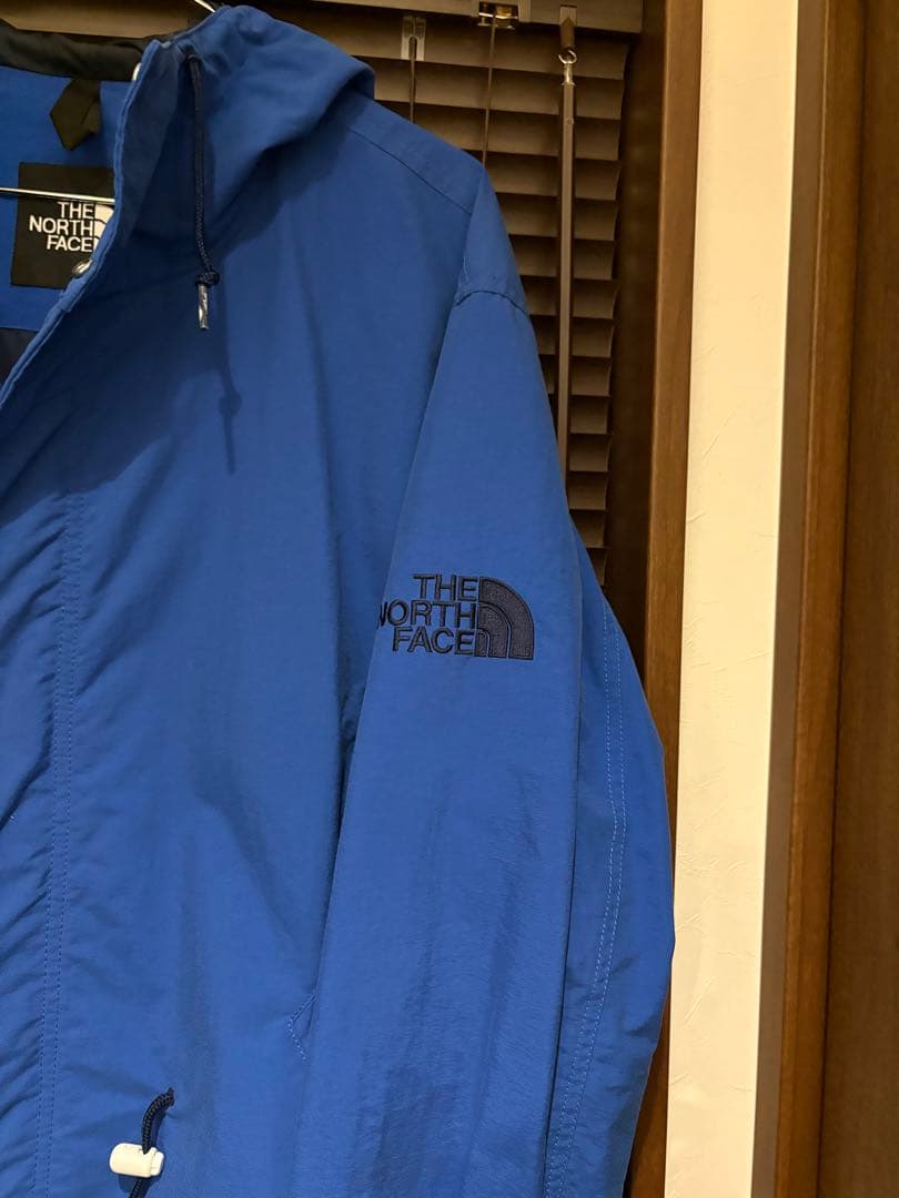 ノースフェイス　モッズコート　ブルー　L