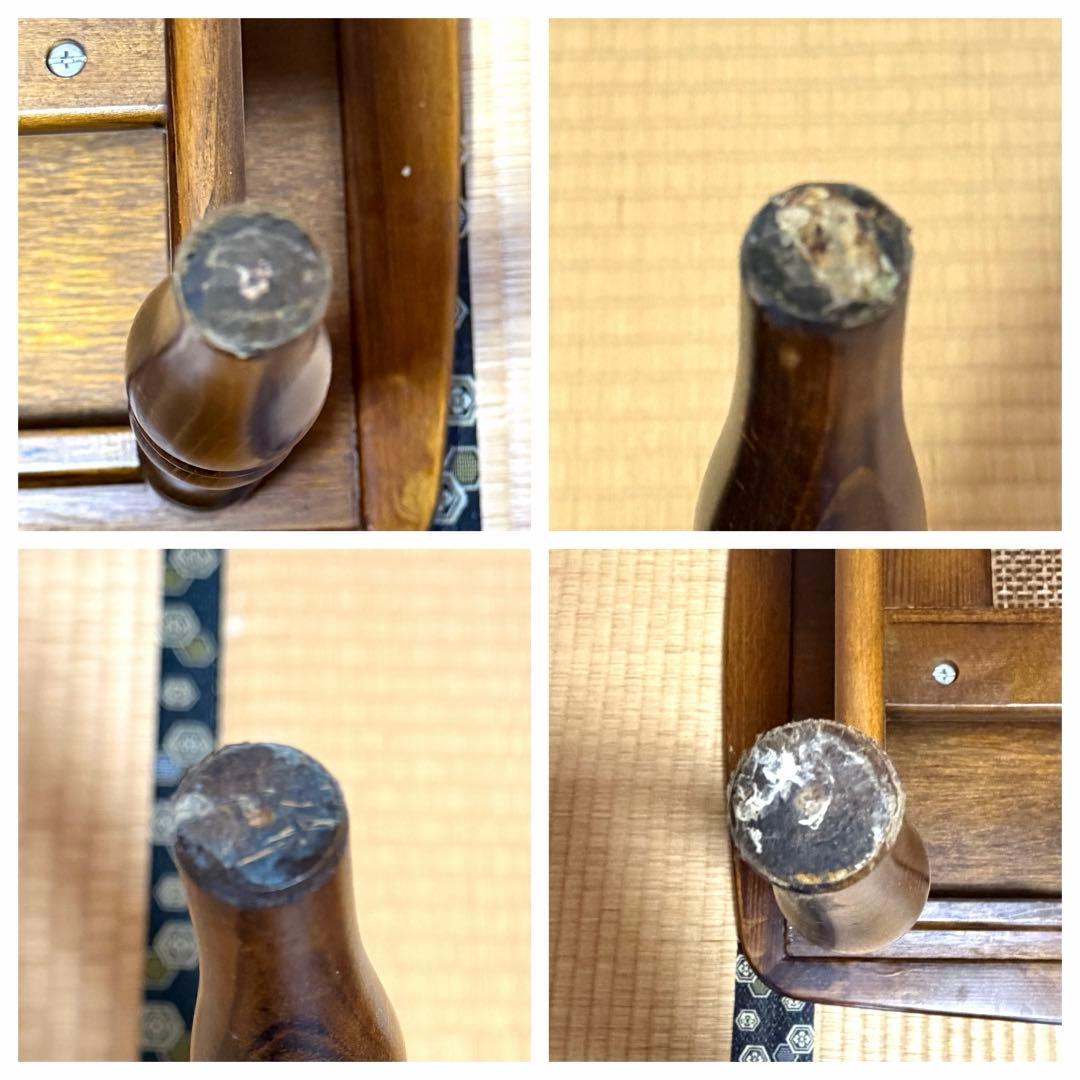 カリモク 家具 ローテーブル コロニアル ラタン張り リビング　送料込み