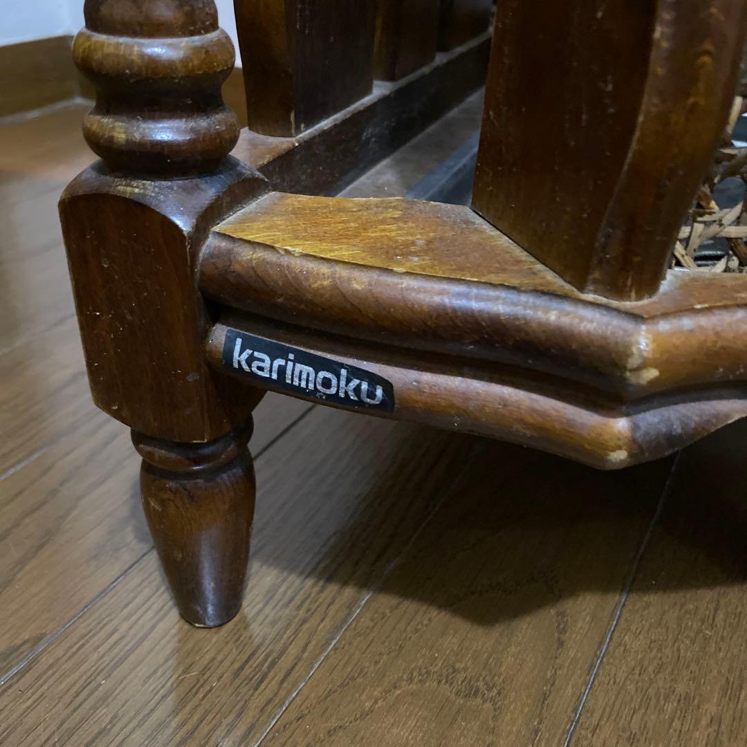 karimoku カリモク　木製 傘立て　アンブレラスタンド　コロニアル　①