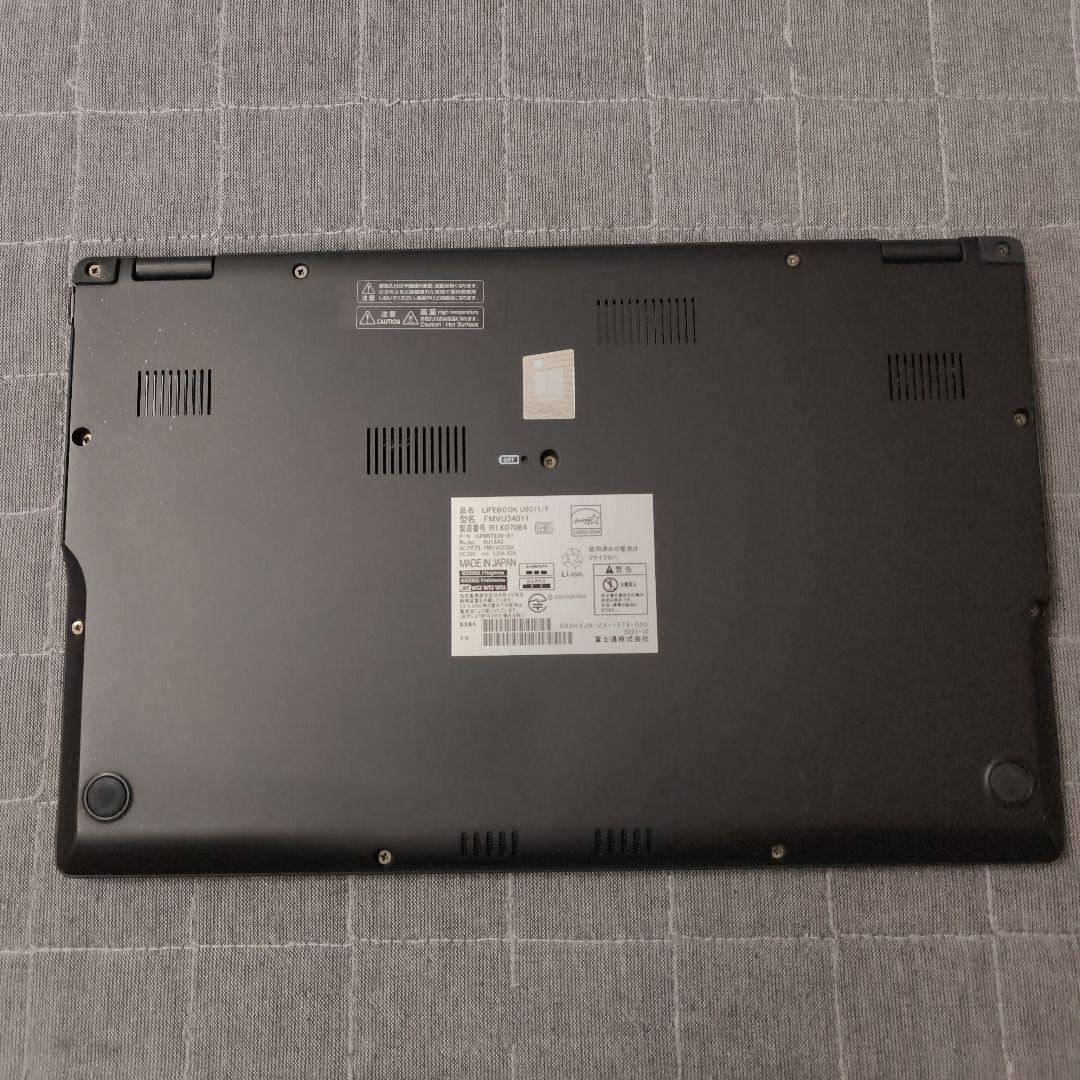 日本製 超軽量 美品 Fujitsu 爆速 11世代i7 16GB 512GB
