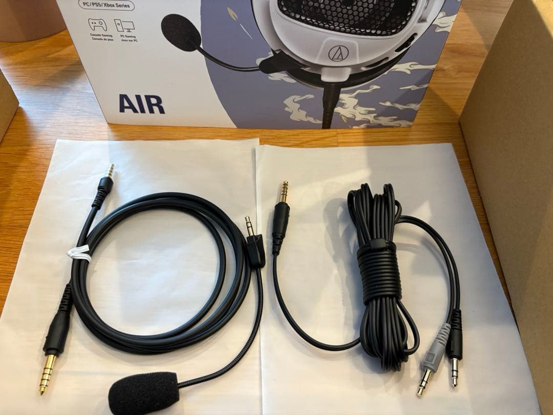 【ほぼ未使用】オーディオテクニカ ATH-GDL3 WH ゲーミングヘッドセット