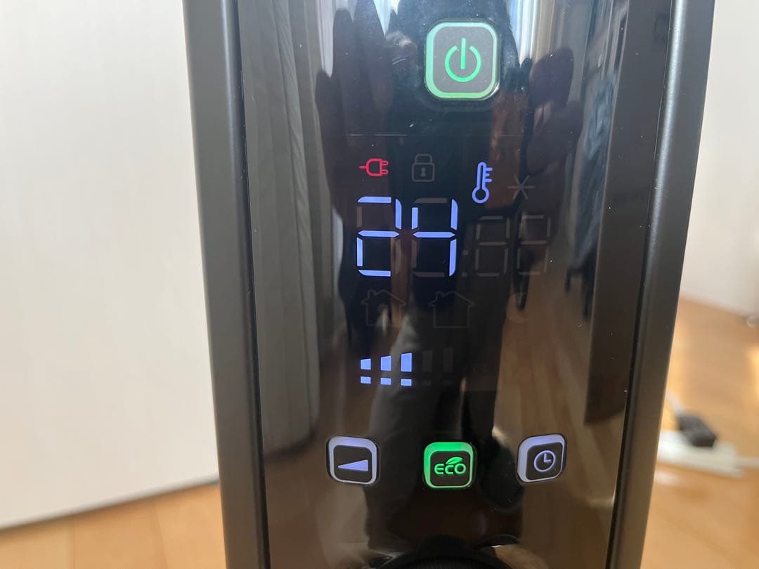 美品　DeLonghi ミニダイナミックヒーター MDHU09-PB