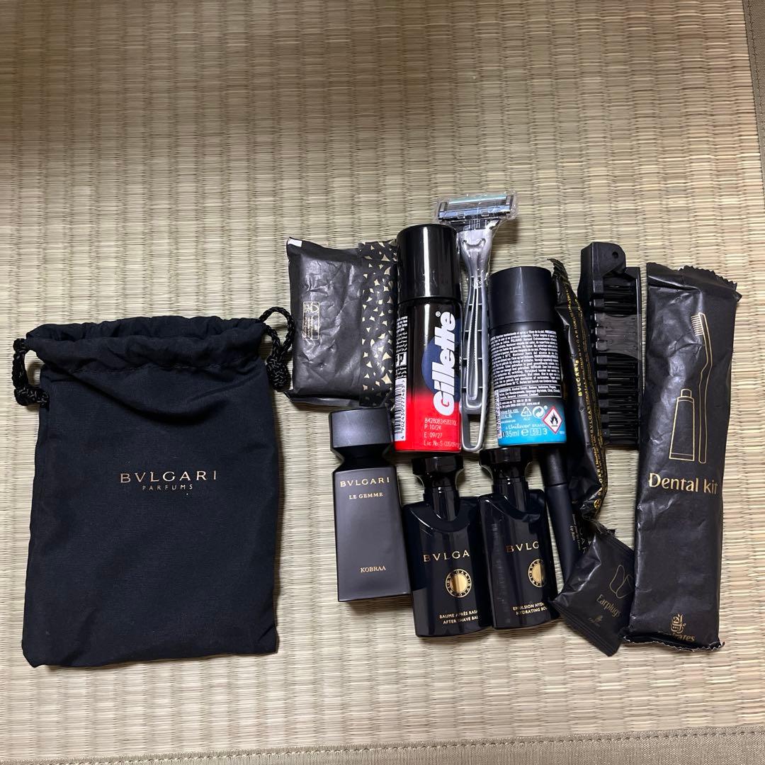 エミレーツ航空　ブルガリ　ファーストクラスアメニティ　男性用　　1個